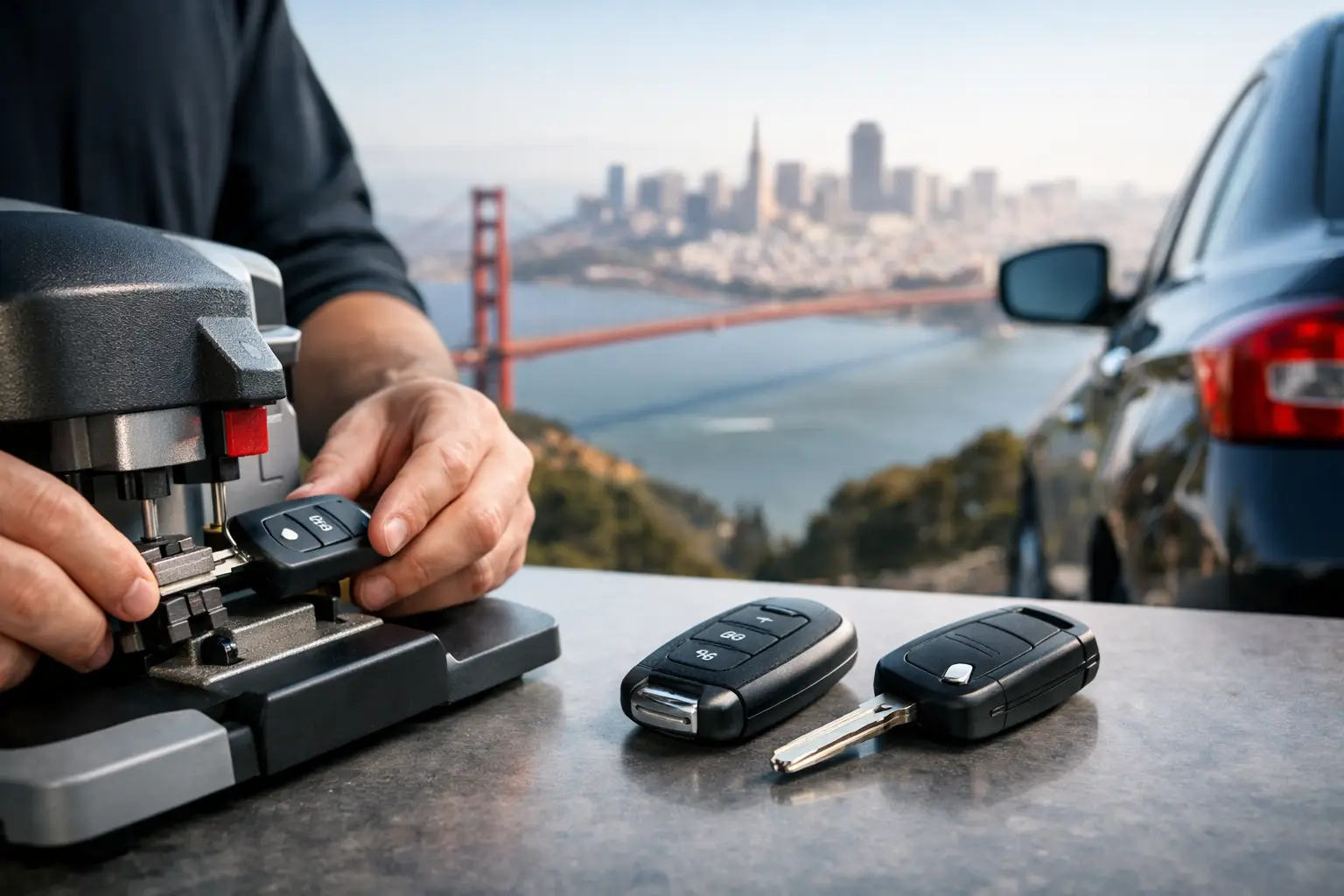 Car Key Duplication for Bay Area Drivers