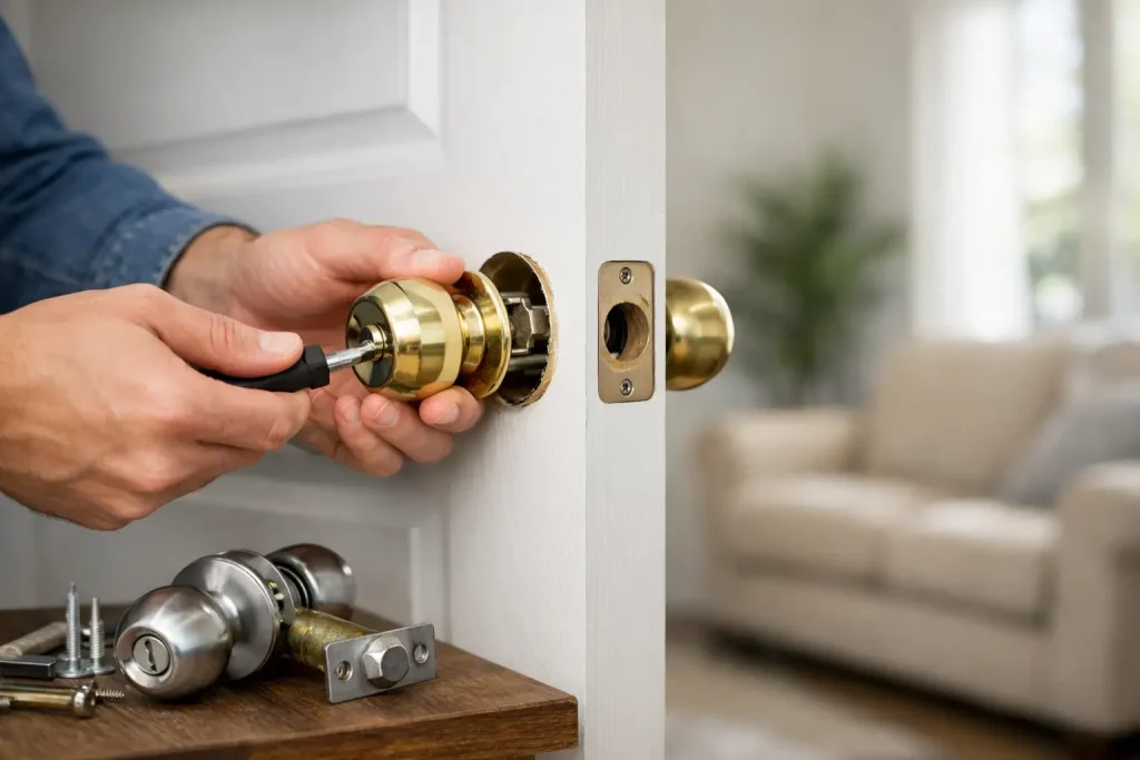 How to Replace Door Lock Without Damaging Your Door