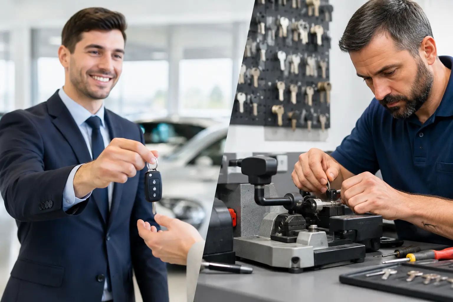 Dealer Keys vs Locksmith: Which Is Faster?